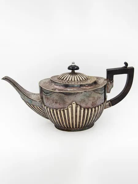 Чайник, 1900 - 1930 год, Англия; мельхиор, серебрение; 0.9 л.