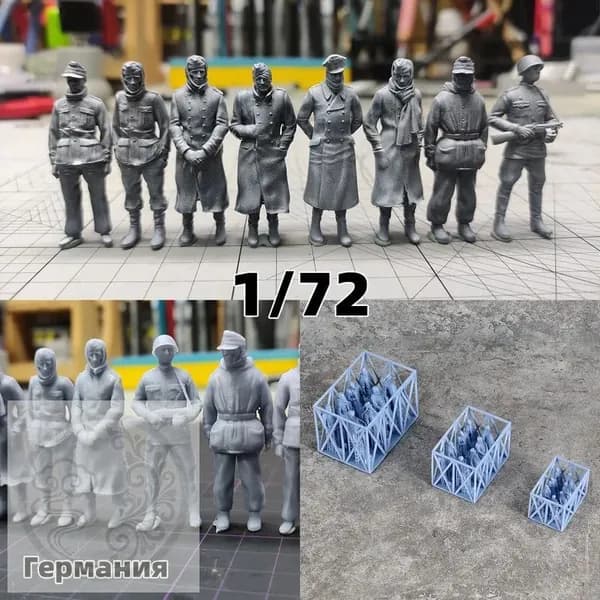 Cor 1/72 сборная модель солдат