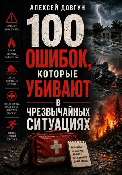 100 ошибок, которые убивают в чрезвычайных ситуациях | Алексей Довгун | Электронная книга