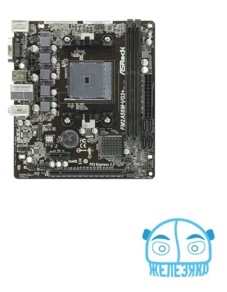 Материнская плата FM2+ ASRock FM2A58M-VG3+
