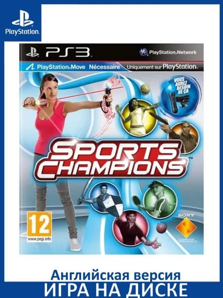 Игра Праздник Спорта (Sports Champions) для PlayStation Move PS3 Диск на PlayStation 3 Английская версия