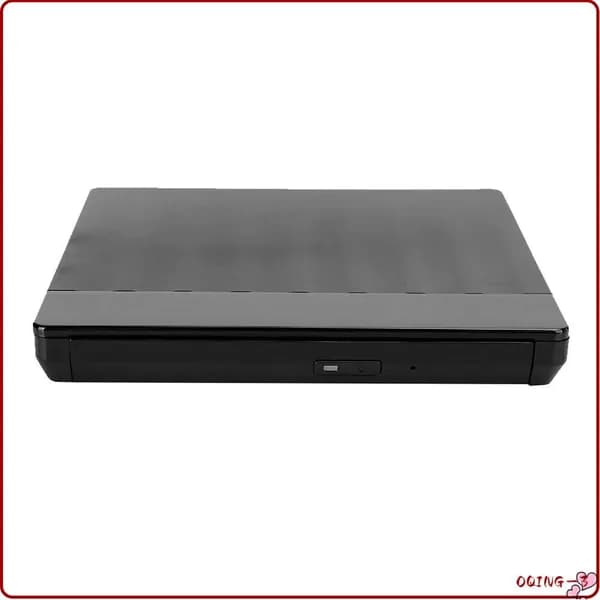 USB-пишущее устройство DVD черное