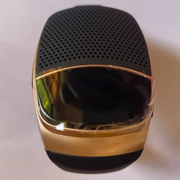 Велосипедная колонка B90, золотистая, Bluetooth, дисплей