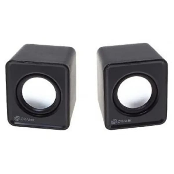 Колонки Oklik OK-331 2.0 черный 6Вт
