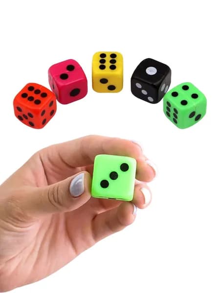 5 шт / Игрушка Кубик / Размер 2,5 см