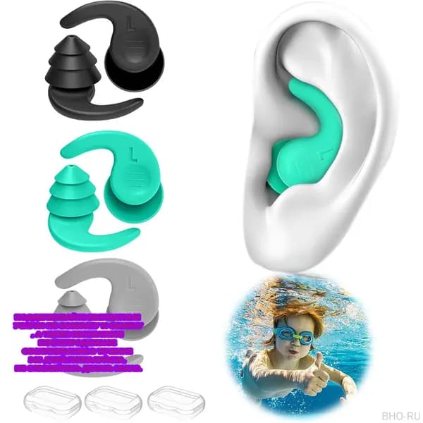 Наушники беспроводные с микрофоном, Bluetooth, разноцветный