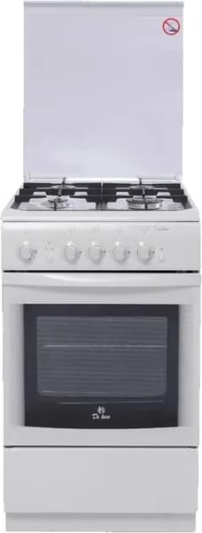 DE LUXE Газовая плита 506040.04Г (916903) с газовой духовкой, белый