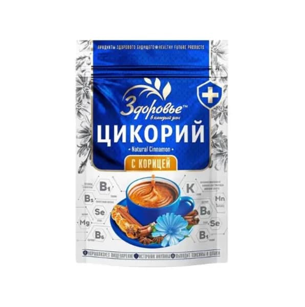 Вокруг света Цикорий Здоровье, гранулированный, с корицей 85 г