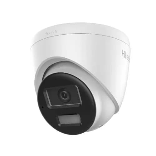 HILOOK IPC-T240HA-LUFC, 4 МП, объектив 2,8 мм, H265+, двойная подсветка, ночное видение 30 м, встроенный микрофон, IP67, PoE, купольная IP-камера