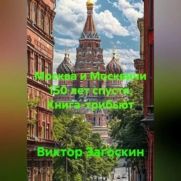 Москва и Москвичи 150 лет спустя. Книга - трибьют | Загоскин Виктор | Электронная аудиокнига