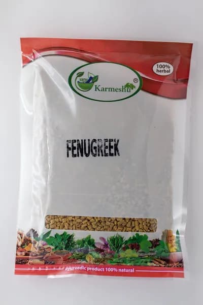 Пажитник (Шамбала) целый пакет, Methi/Fenugreek seeds, 150 г, Karmeshu