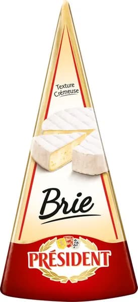 Сыр мягкий PRESIDENT Brie 60%, без змж, 200г