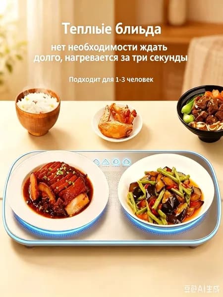Интеллектуальная разделочная доска для нагрева при постоянной температуре, многофункциональная изоляционная доска