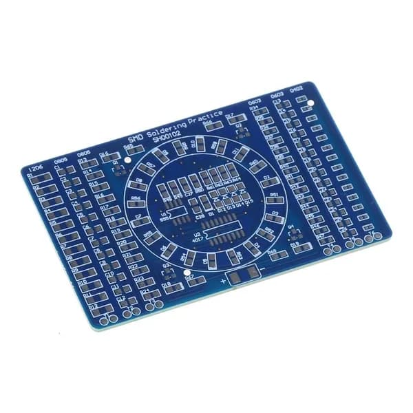 Практическая плата для пайки SMD