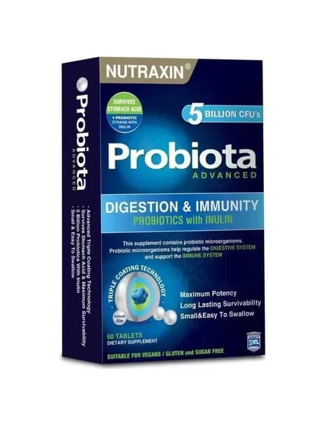 Nutraxin Probiota - Биологически активная добавка, 60 таблеток