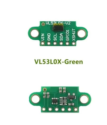 Модуль лазерного датчика расстояния ToF VL53L0X V2 940 нм с интерфейсом I2C для DIY-проектов