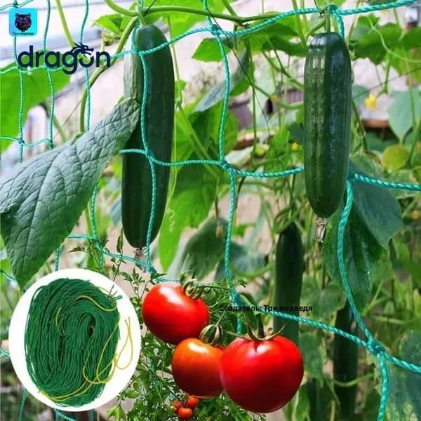 Сетка садовая шпалерная,Полиэтилен,2.7х0.9м
