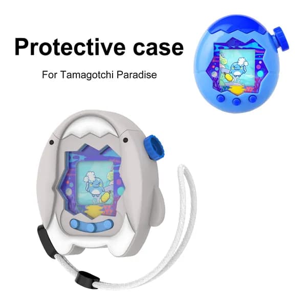 Силиконовый чехол для электронного питомца Tamagotchi Paradise с подвесной верёвкой
