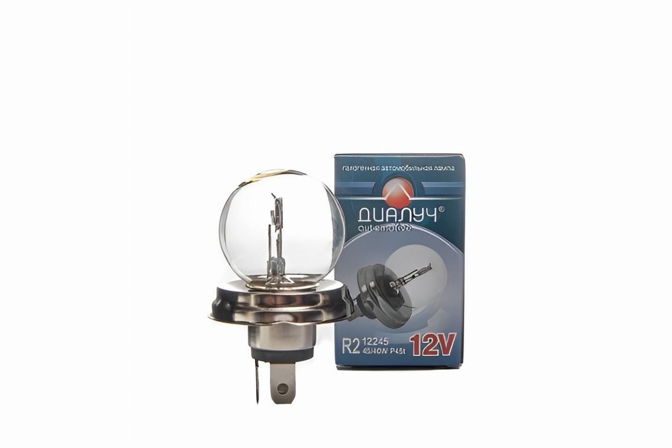Лампа 12V R2 45, 40W P45t (ДИАЛУЧ)