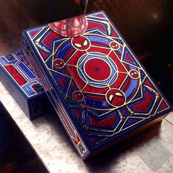Коллекционные карты Marvel Человек-паук, PVC с золочением