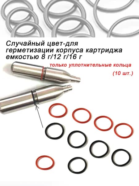Резиновое уплотнительное кольцо, используемое для клапанов, газовых баллонов, различных спецификаций