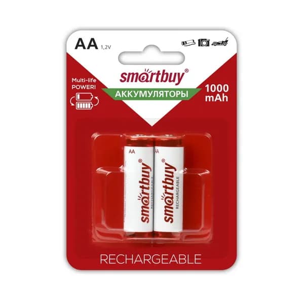Аккумулятор AA Smartbuy 1000mA (2шт)