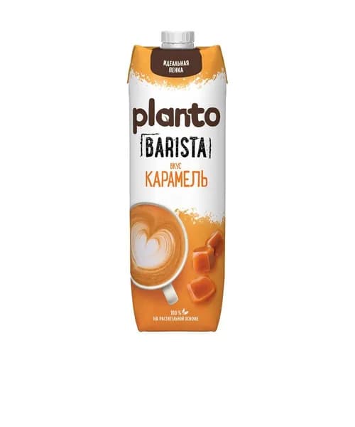 Напиток соевый Planto Barista с миндалем Карамель 1 л, Россия