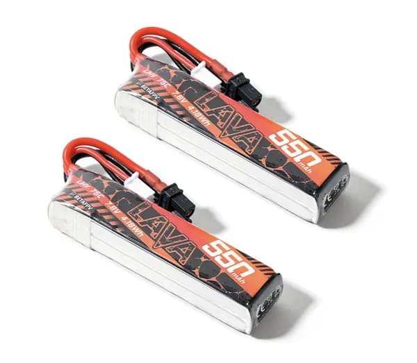 Комплект аккумуляторов BETAFPV LAVA 2S XT30 550mAh 75C (2шт)