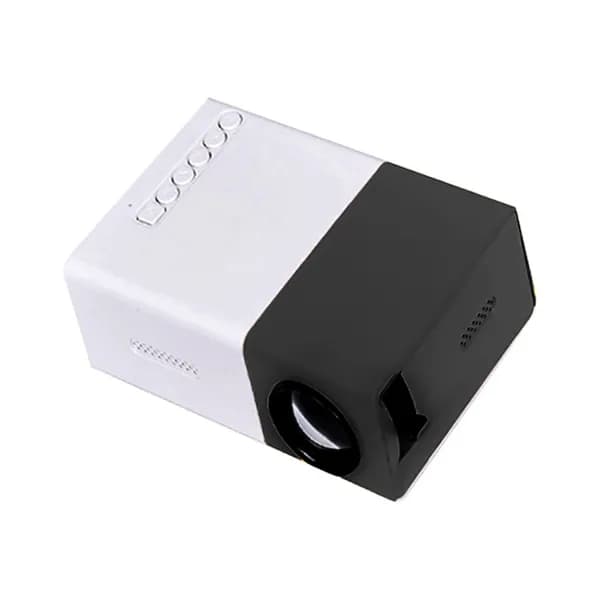 milochic Проектор Домашний проектор 1080P Full HD, для кино, игр, презентаций и обучения, компактный и портативный, шоколадный