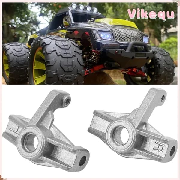 Передние колеса Wltoys, долговечные, простые в замене, для радиоуправляемых машин