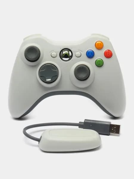 Беспроводной геймпад для PC Wireless Controller (white)
