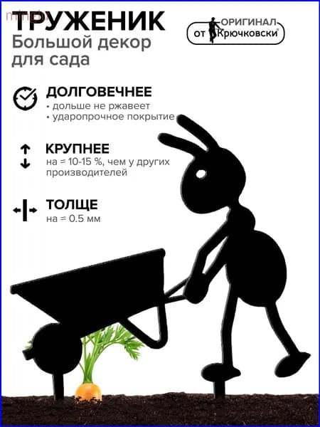 Фигурка садовая