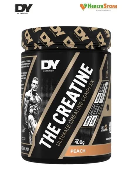 Dorian Yates DY Nutrition The Creatine 400г (персик) креатин моногидрат порошок, бета аланин, таурин и витамины группы В
