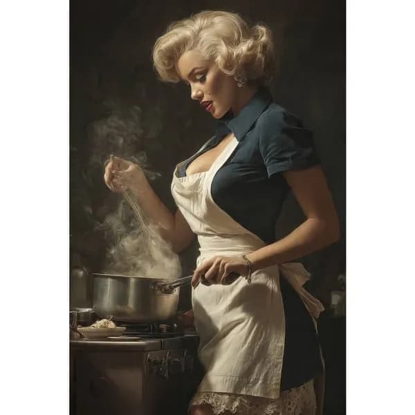 Металлический логотип, Мэрилин Монро, художественное фото, 20х30 см