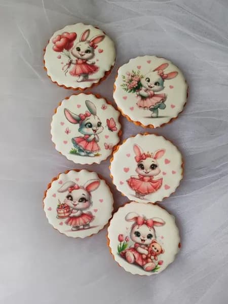 Пряники с зайками