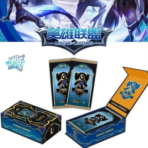 Лига легенд коллекционные аниме карточки /League of Legends anime cards collectibles 3 packaging
