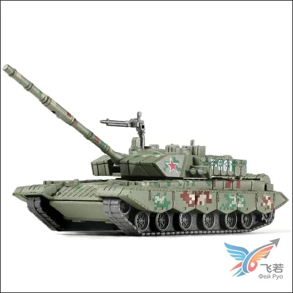 Танк китайский основной боевой, модель типа 99 в масштабе 1 к 72, премиумподарочный набор из 13 деталей, для детей и взрослых, быстрая сборка без клея-Курская битва