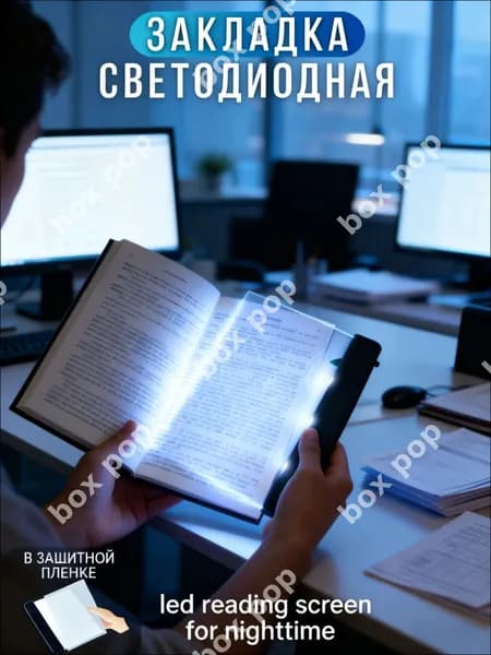 Светодиодный экран для чтения ночью, бестселлер для комфортного использования