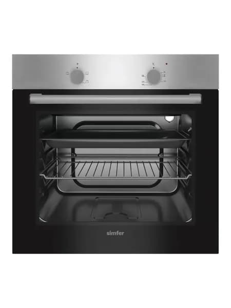 Духовой шкаф 60см Simfer B6EM04000, 3 режима, подсветка, очистка паром, противень, 2 стекла, 5 лет гарантия , ТУРЦИЯ