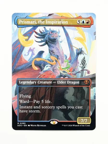 Голографическая (Holo) прокси-карта TCG/MTG Proxy: Prismari, the Inspiration #285