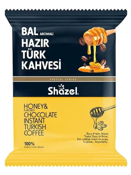 Кофейный напиток Shazel Мёд и шоколад 100 г