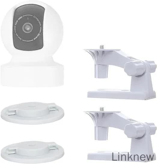 Кронштейн для крепления на стену, совместимый с камерами OYOCAM, TP-Link Tapo, Kasa Indoor Pan, с возможностью поворота и регулировкой углов