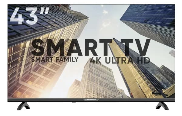 Soundmax Телевизор Телевизор SoundMAX SM-LED43M01SU 43", черный