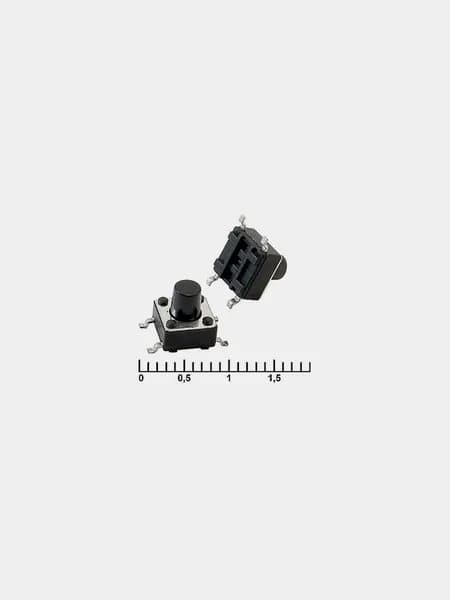 Кнопка тактовая 6x6x7 (1102-WB IT) -2шт