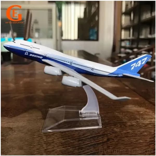 Эксклюзивная модель B747 из металла, Боинг