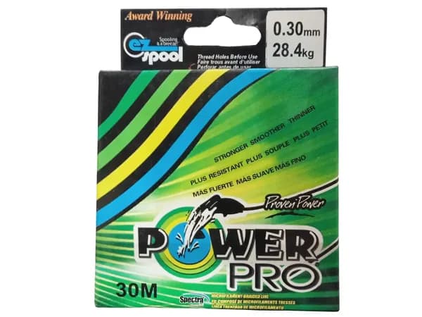 Леска плетеная POWER PRO 0,30мм 28,4кг