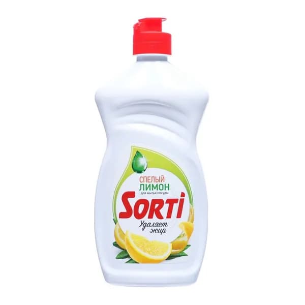Sorti Средство для мытья посуды лимон, 400 мл