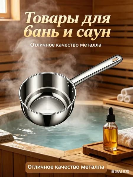 Бондарное изделие для бани Шайка, 1.6 л