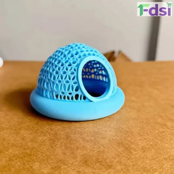 Премиум укрытие для аквариумных рыб, выполненное посредством 3Dпечати из PLA, применяемое как плавающий дом и декоративный аксессуар.