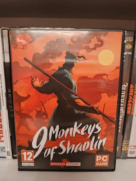 Видеоигра 9 Monkeys of Shaolin 2020 на ПК DVD